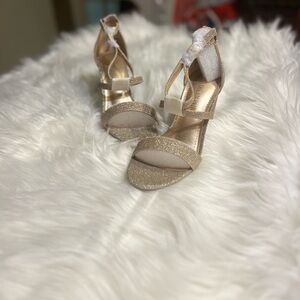 Gold shoes for a fancy party!